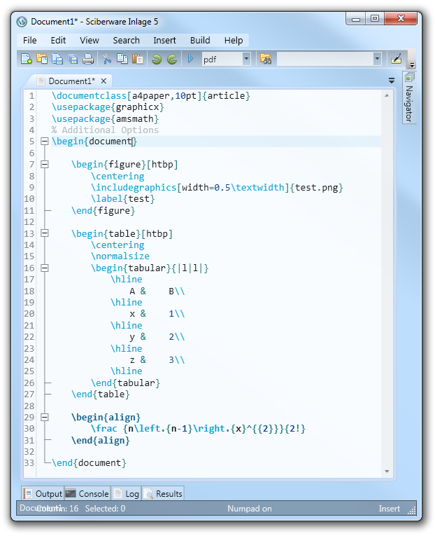 Resulting LaTeX Resulting LaTeX